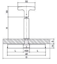 SW1 Wiper for sight glass